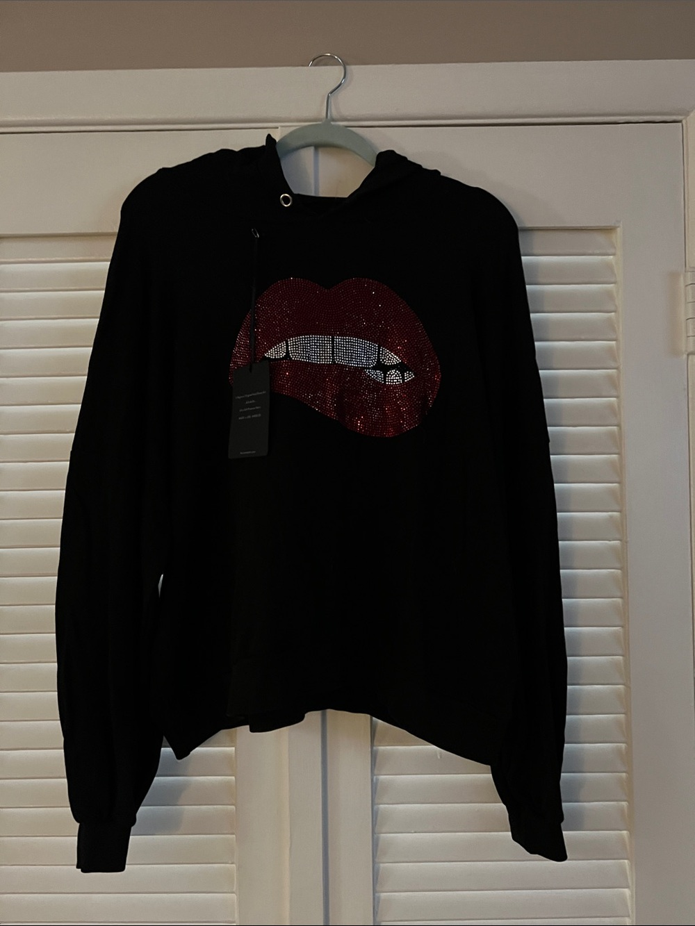 Lauren Moshi black sweatshirt NWT